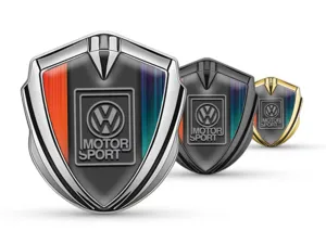 VW Metal Emblem Badge Sports Look High-Quality